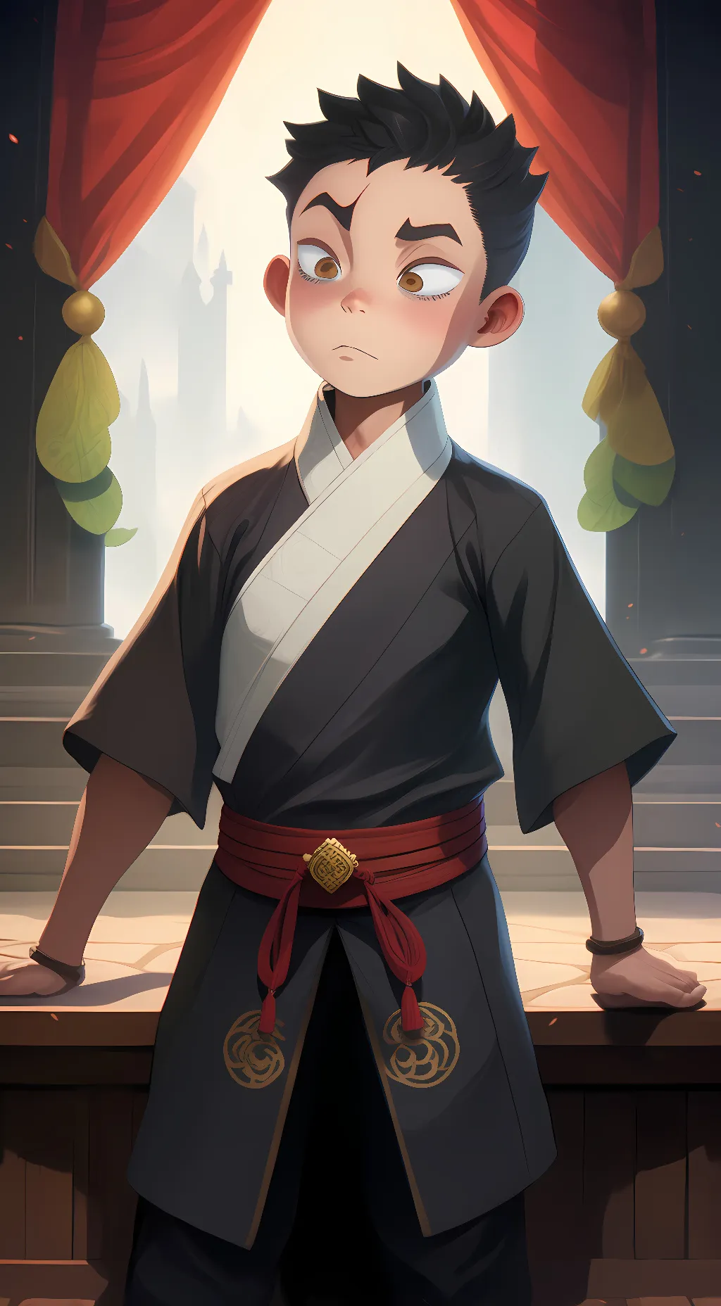 ai character: Kenji Ichiro background