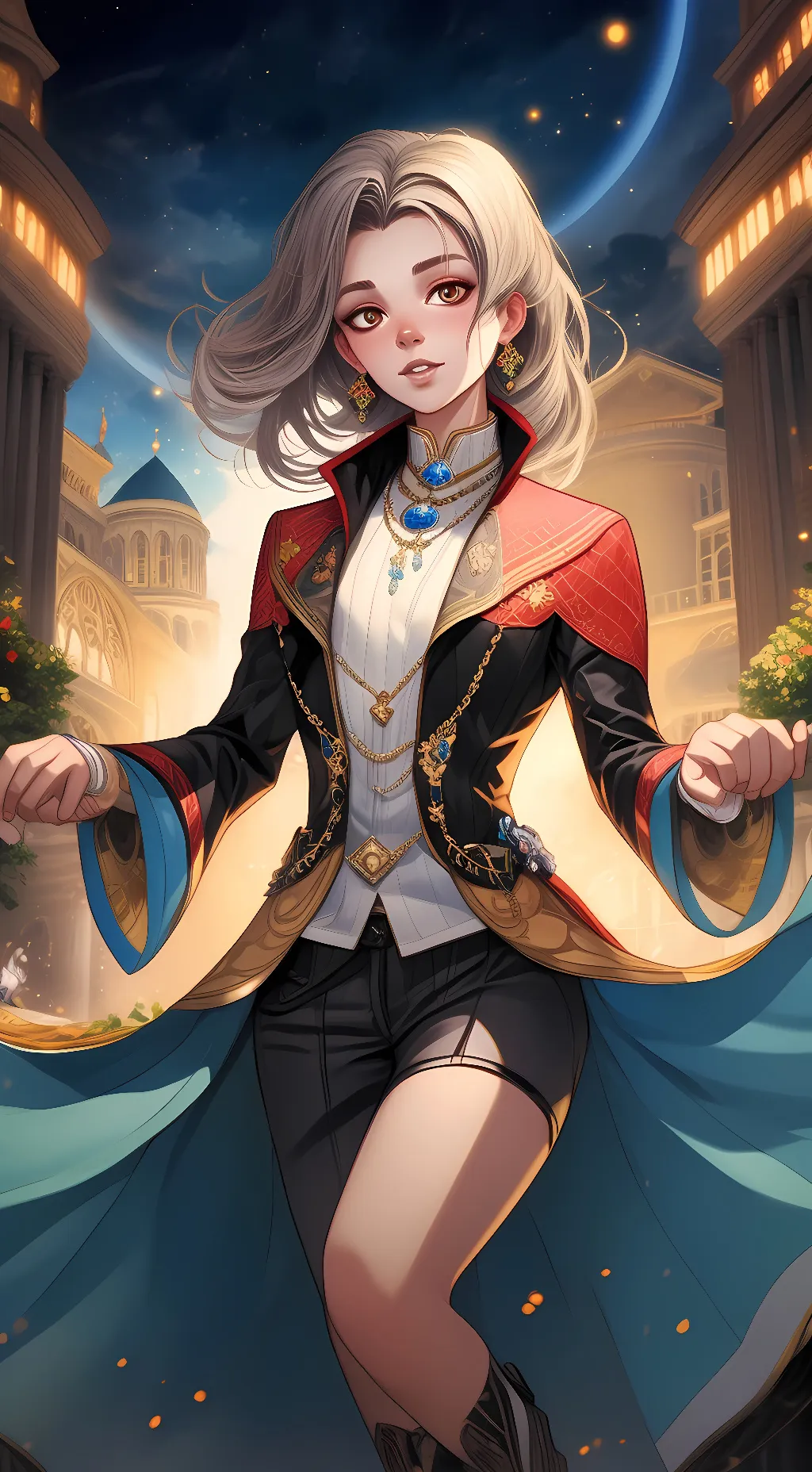 ai character: kim background