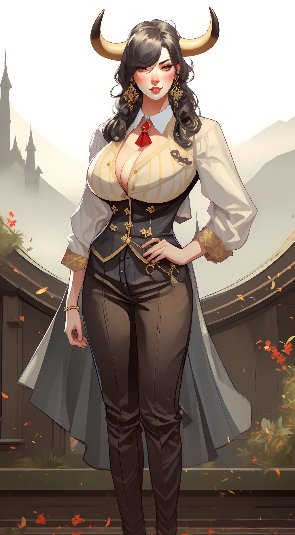 ai character: Leela goman background