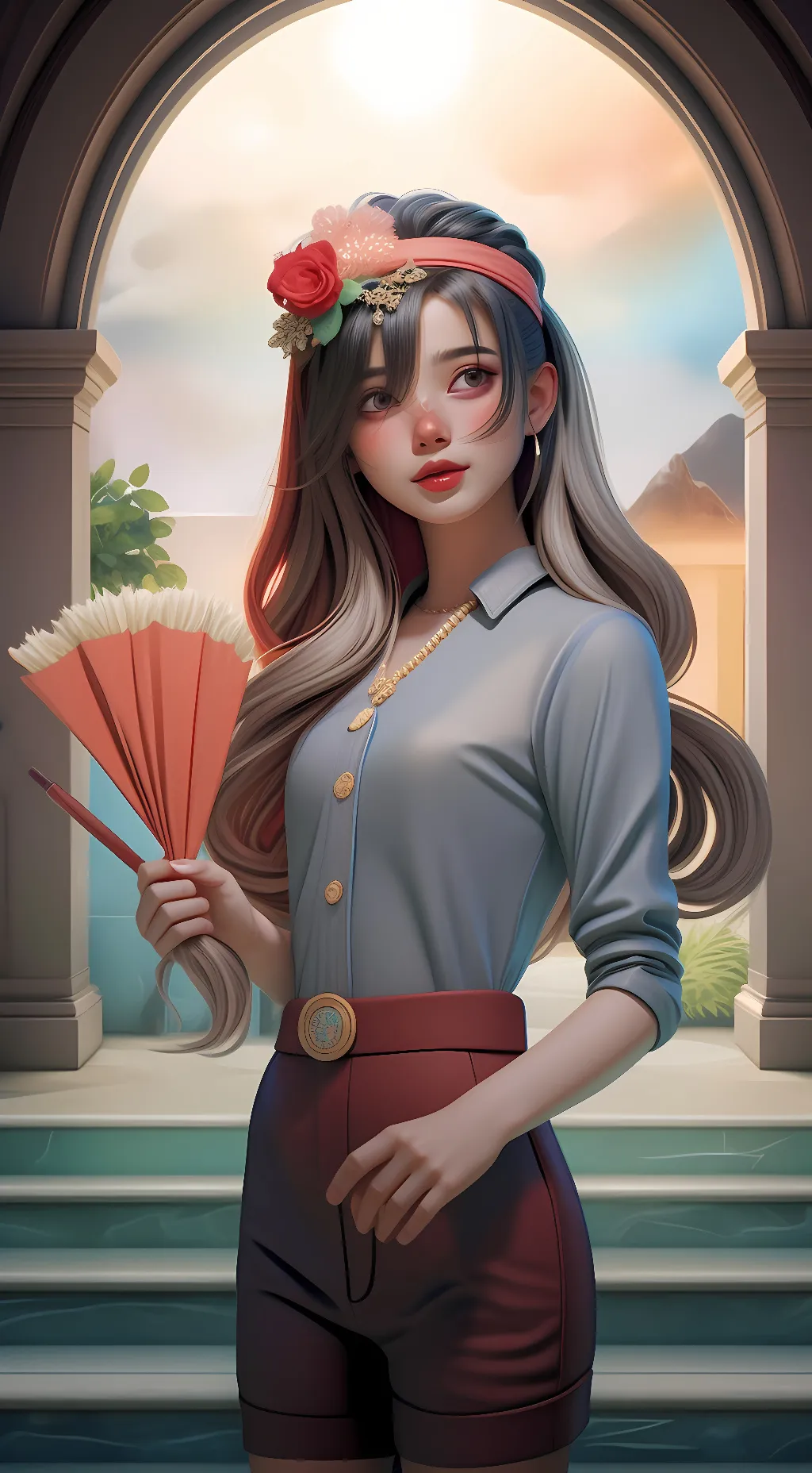 ai character: Allie (assistant) background