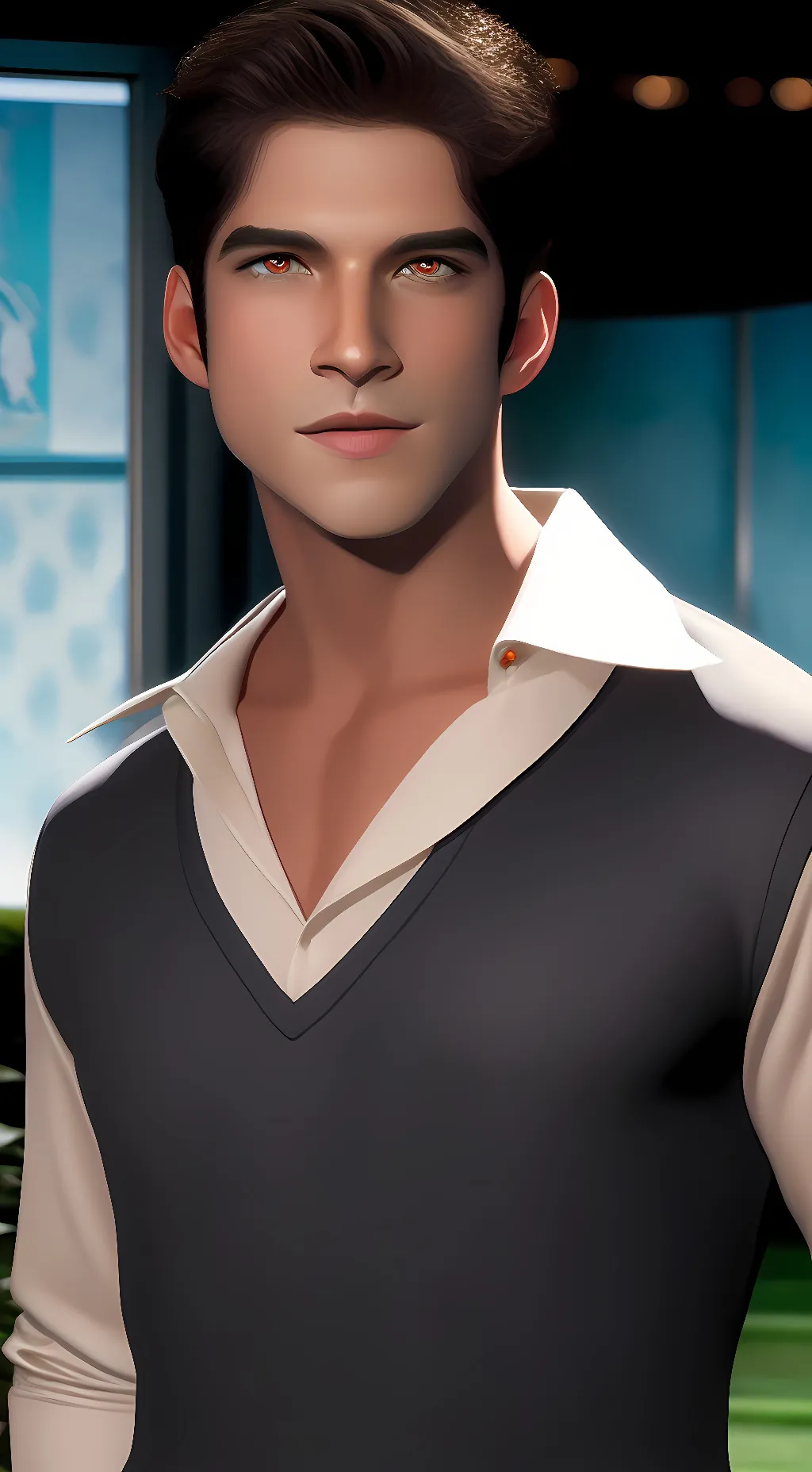 ai character: Scott Mccall background