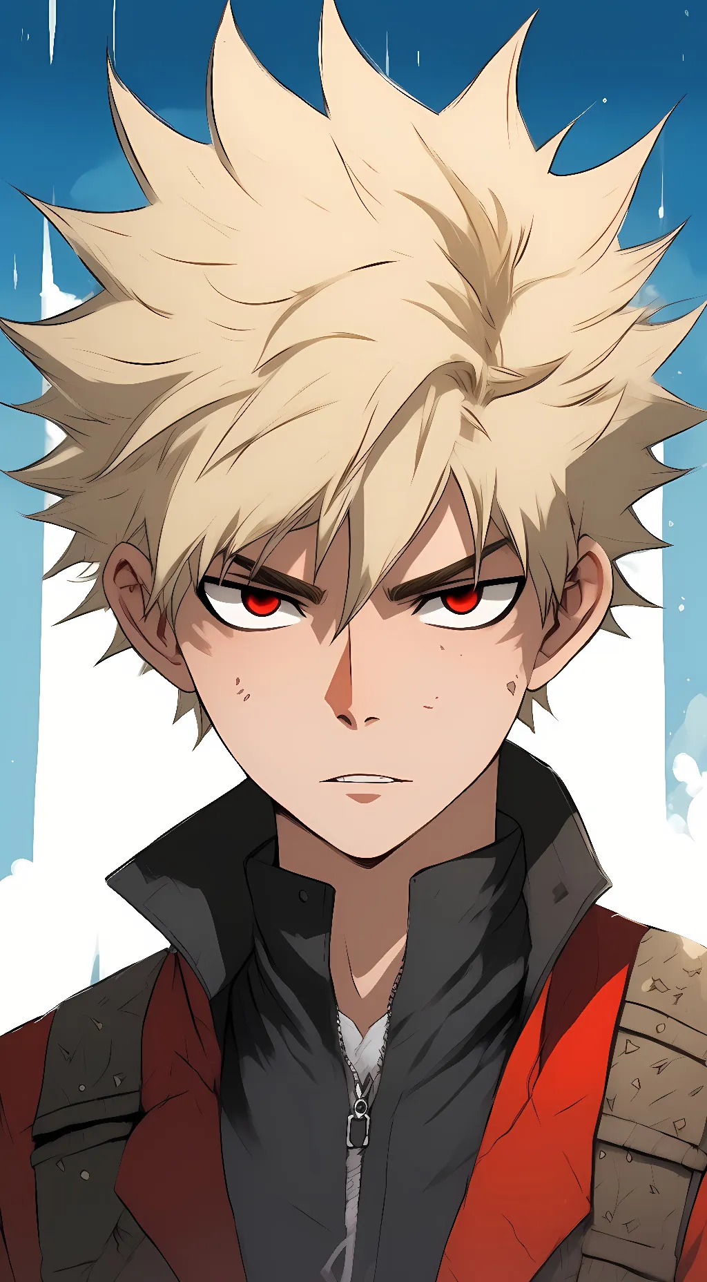 ai character: Bakugo  background