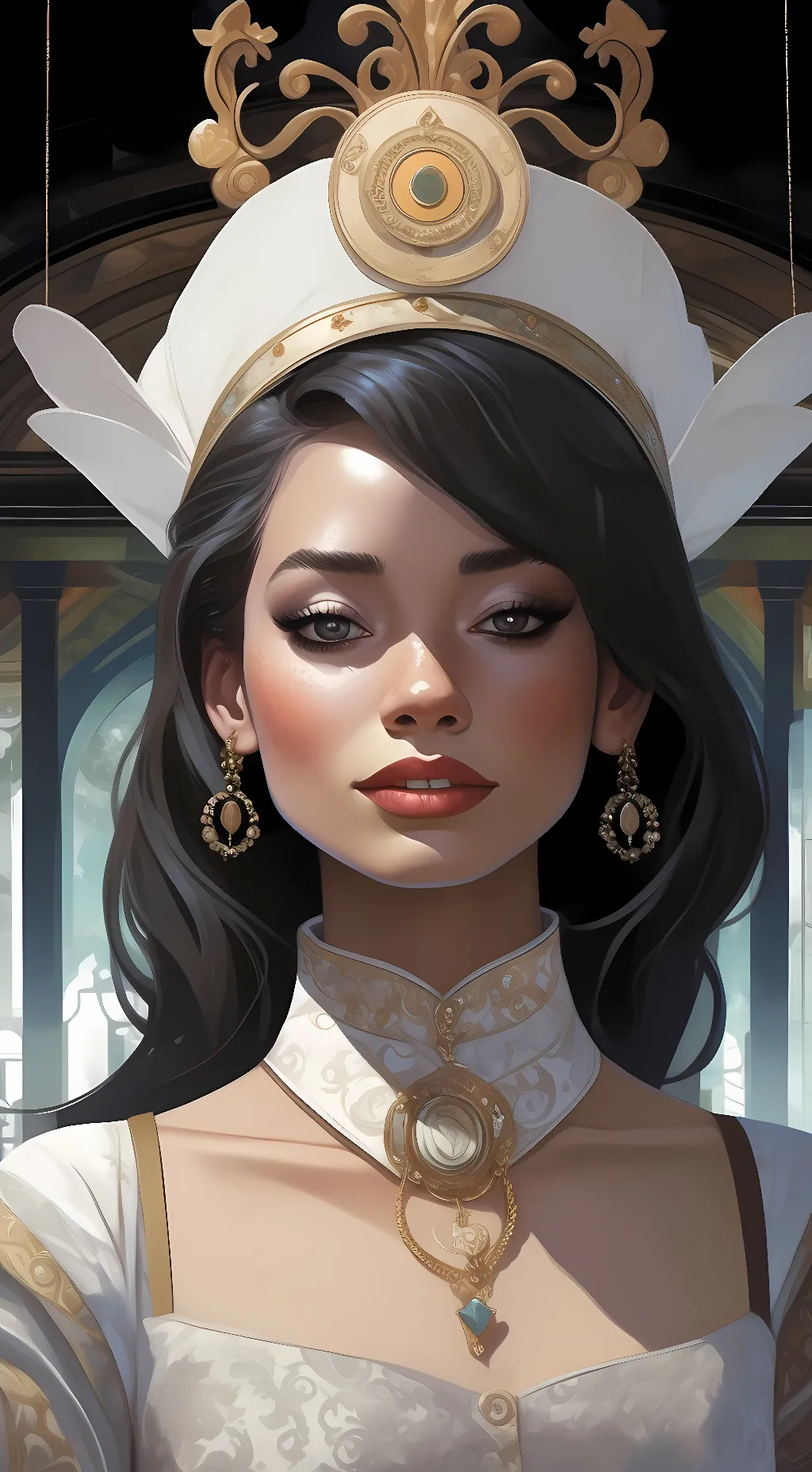 ai character: Gabrielle Andrews background