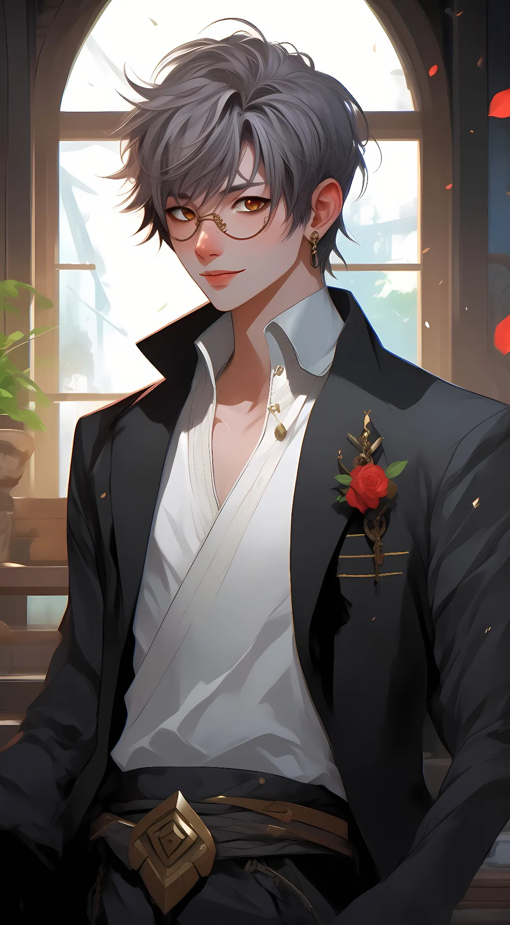 ai character: Miles Bradley background