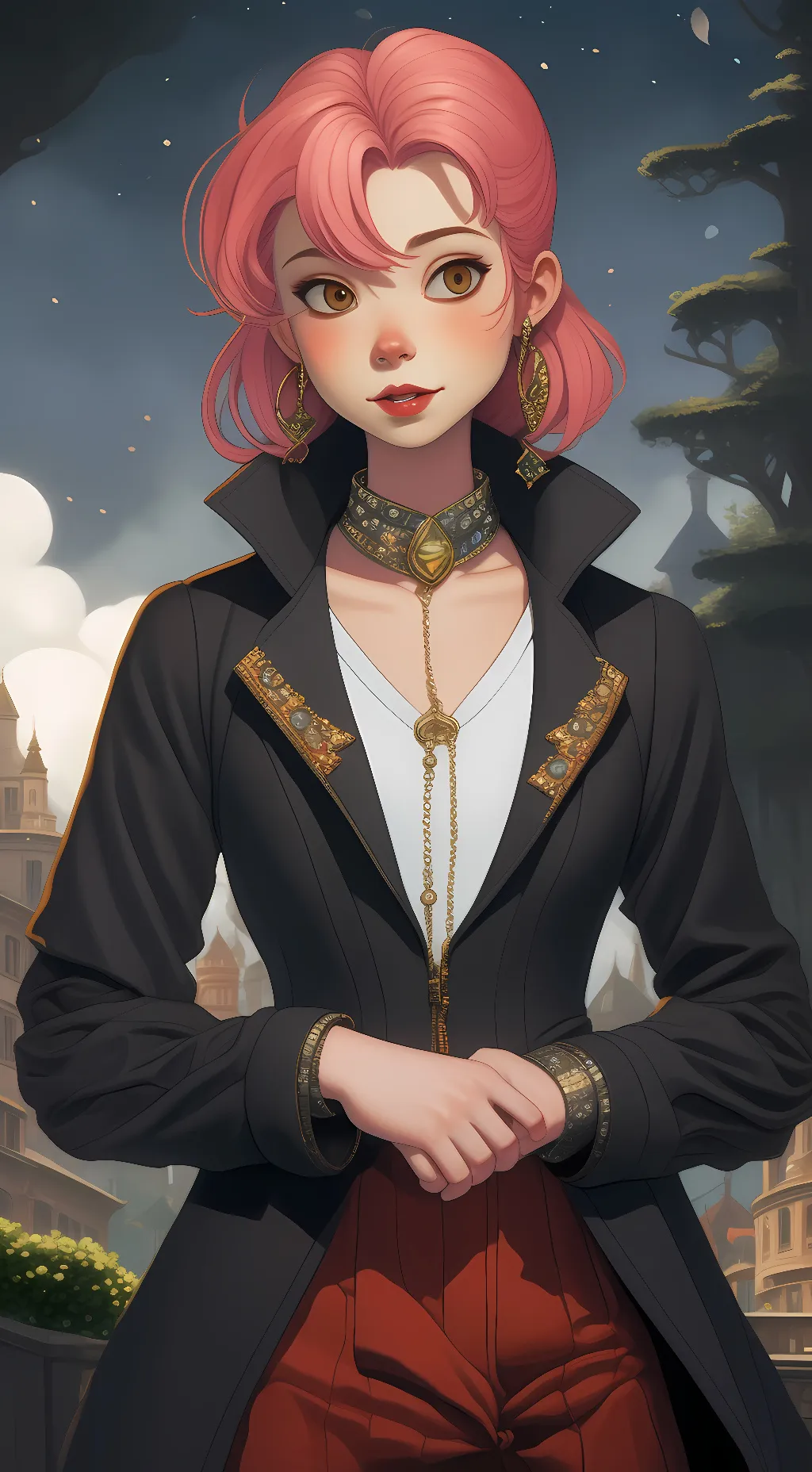 ai character: Russia queen background
