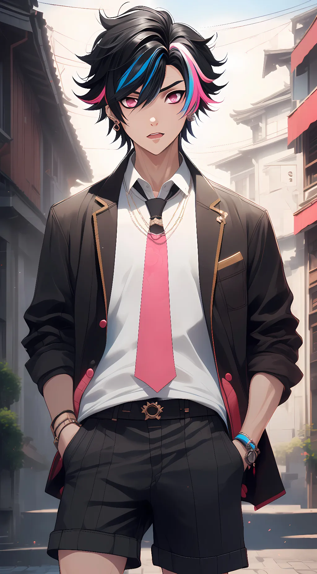 ai character: Isaichi background