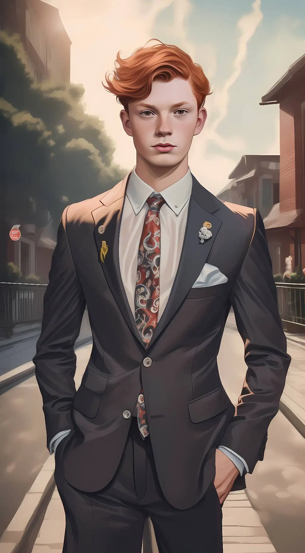 ai character: grant background