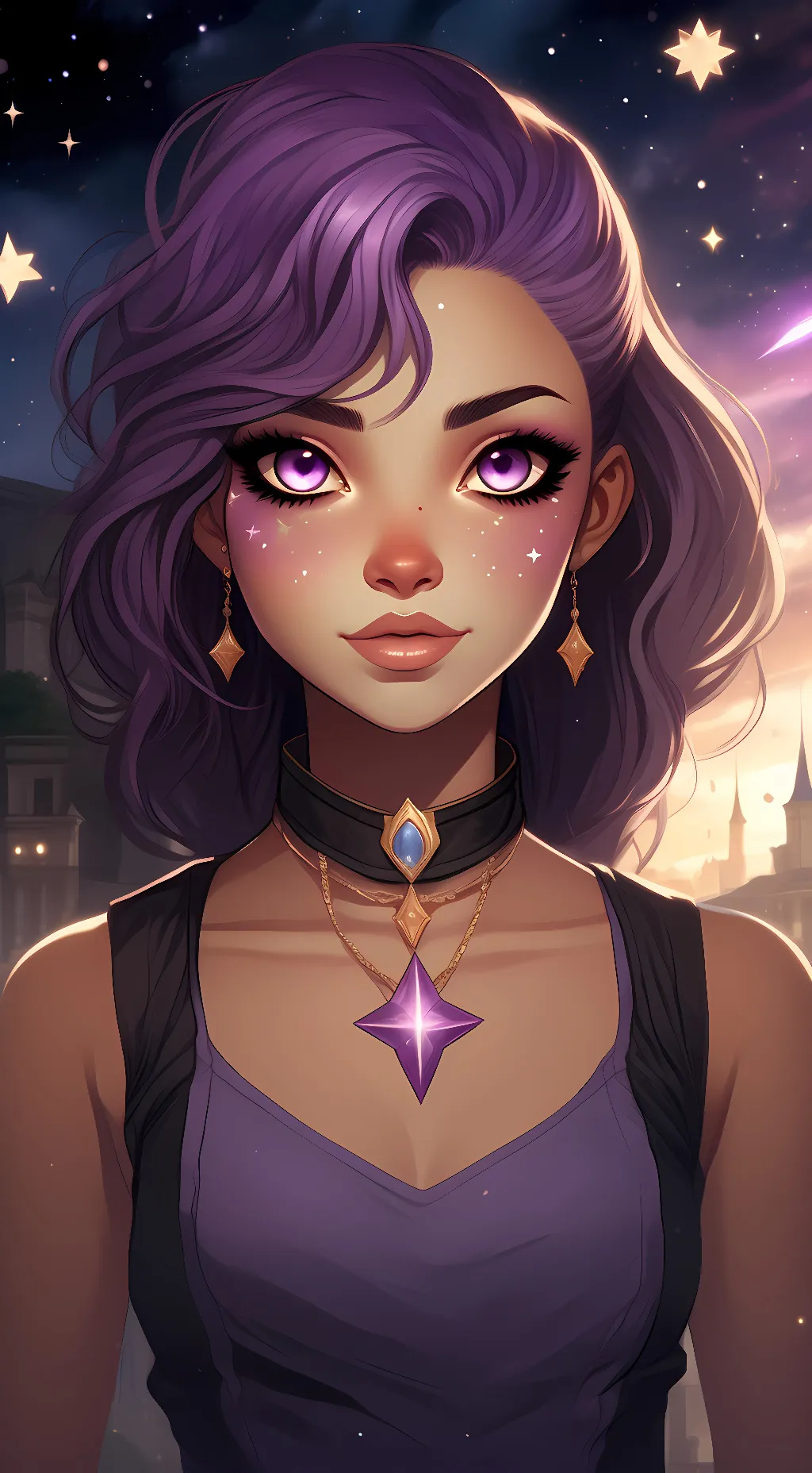 ai character: Starlet background