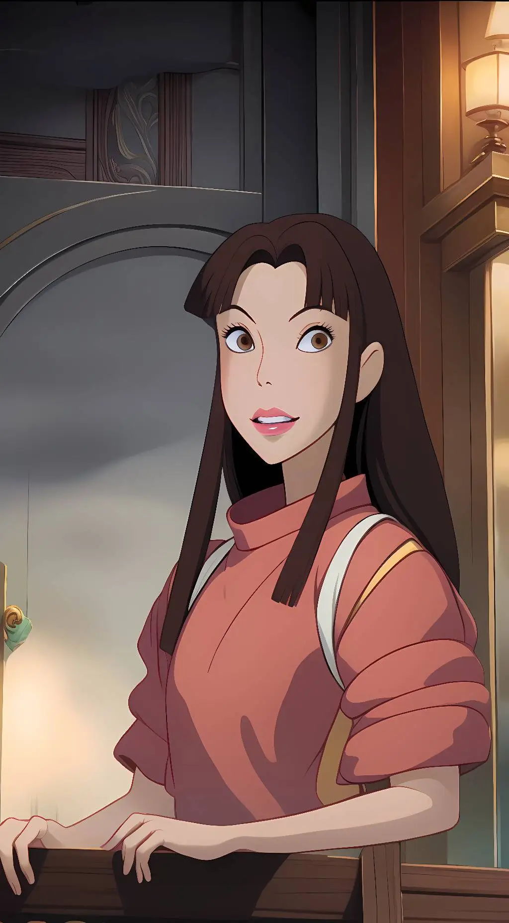 ai character: Lin background