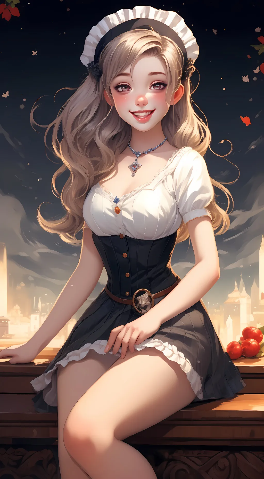 ai character: maya background