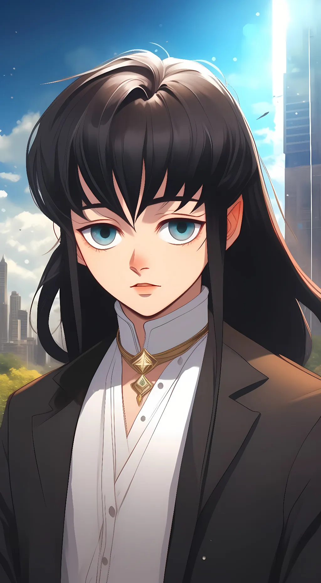 ai character: Muichiro background