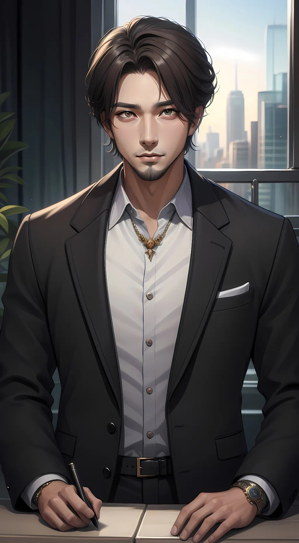 ai character: Arthur Baldwin background