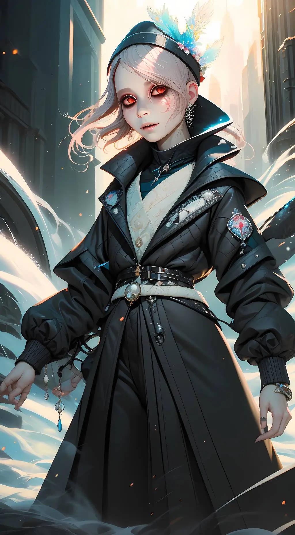 ai character: Angel Darling background