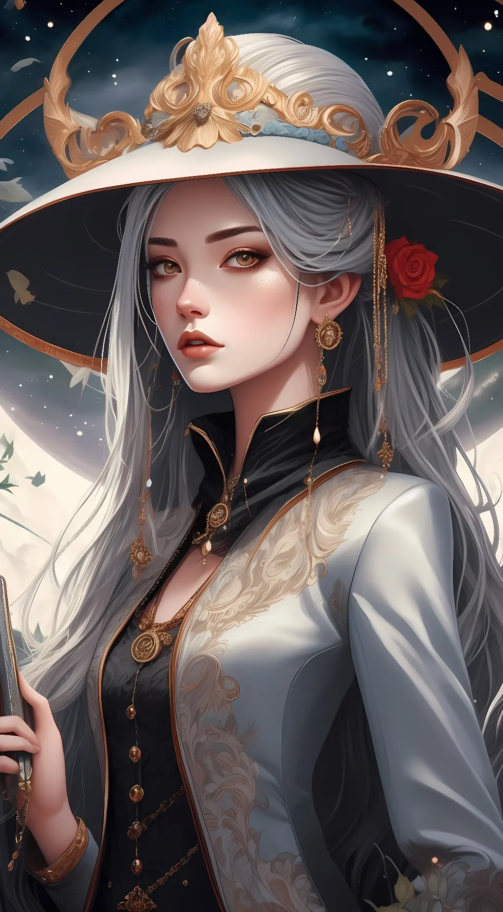 ai character: Emilia Everly background