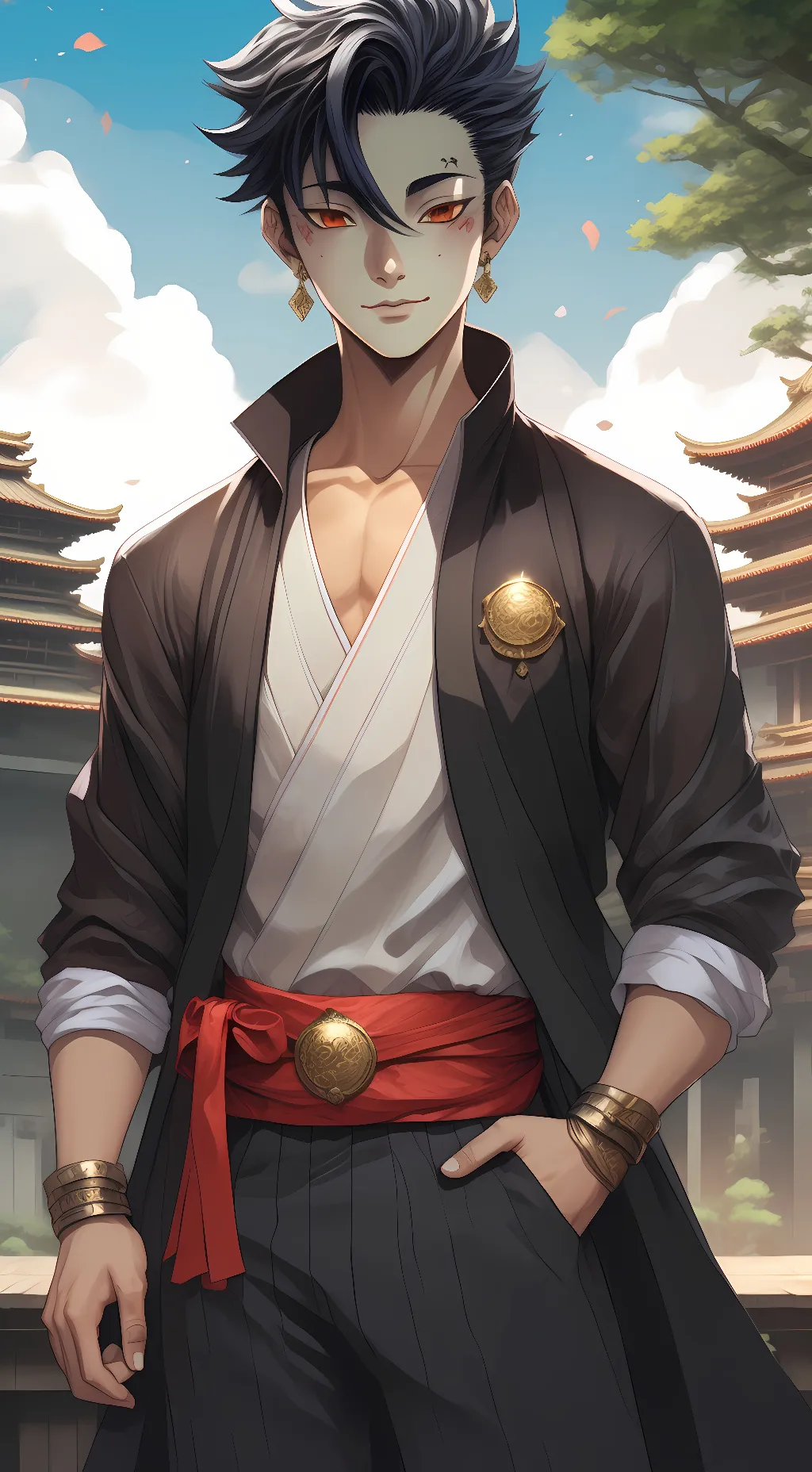 ai character: upper moons background