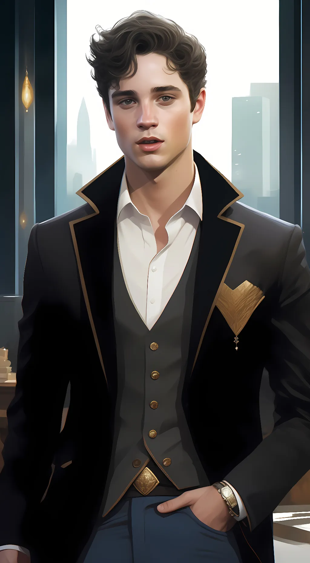 ai character: Matthew background
