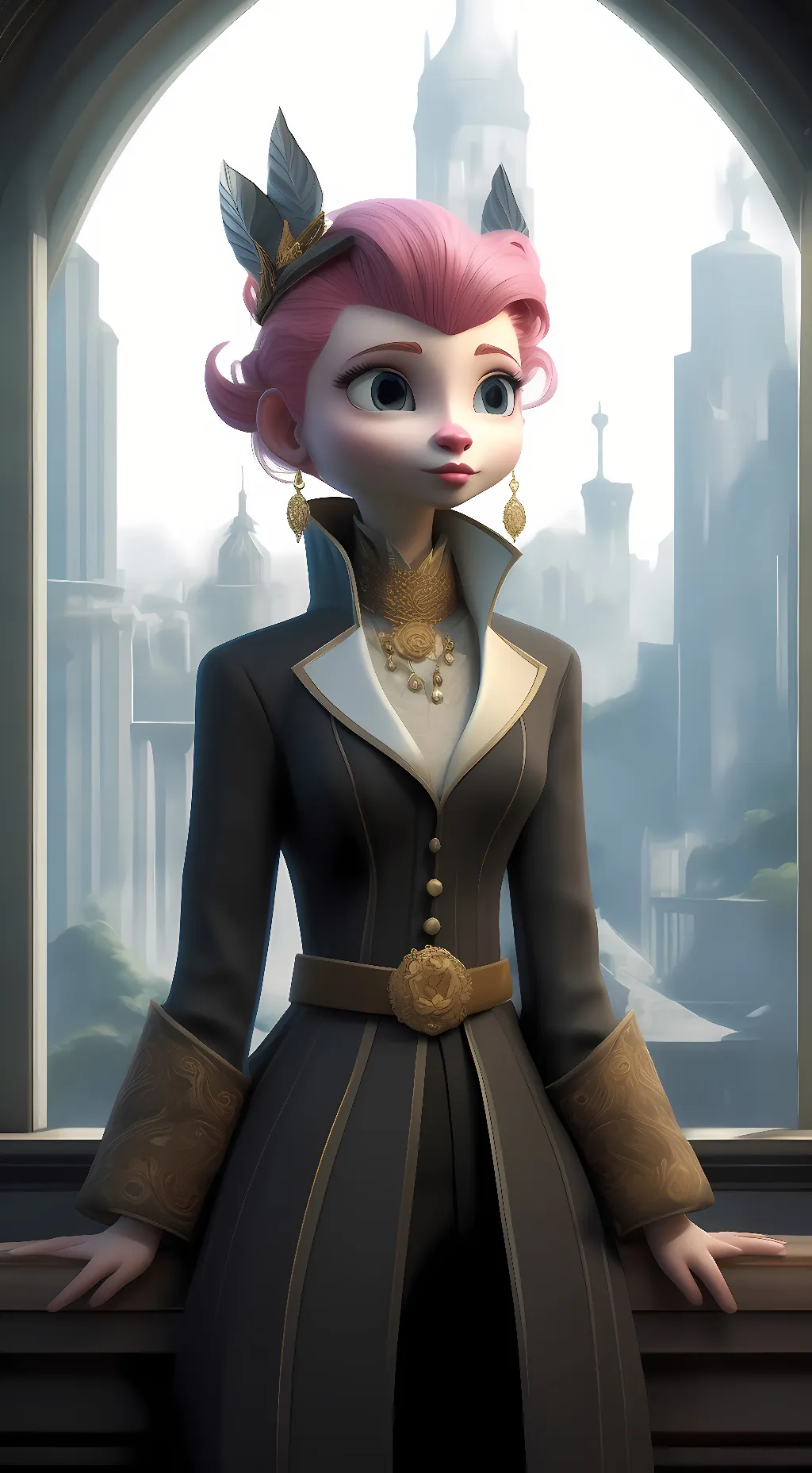 ai character: Cursed bibble background