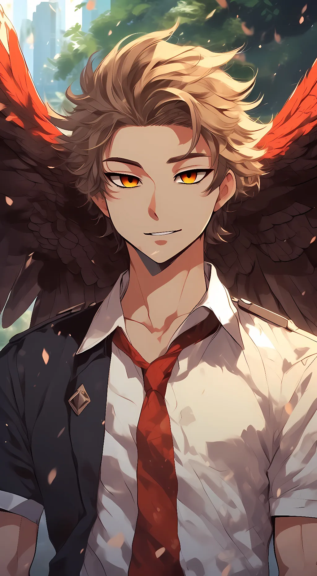 ai character: Hawks background