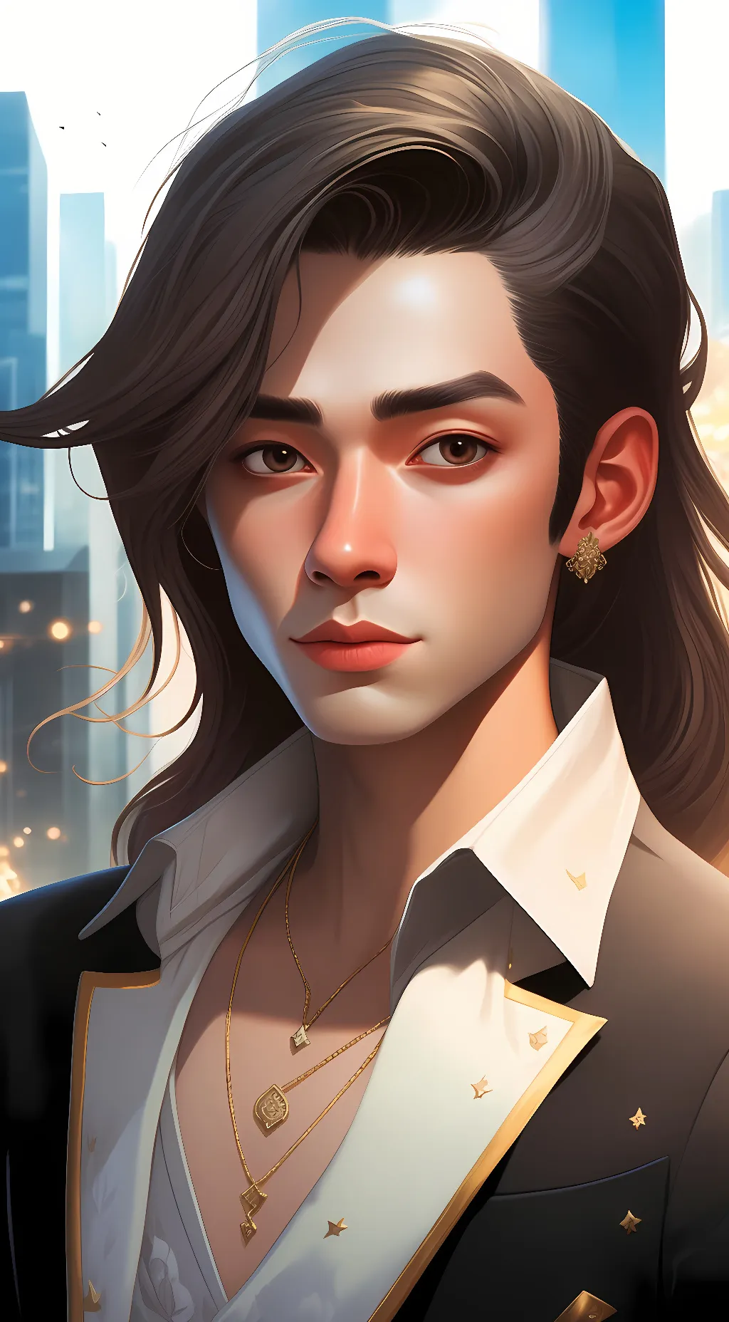 ai character: Michael (Gay)  background