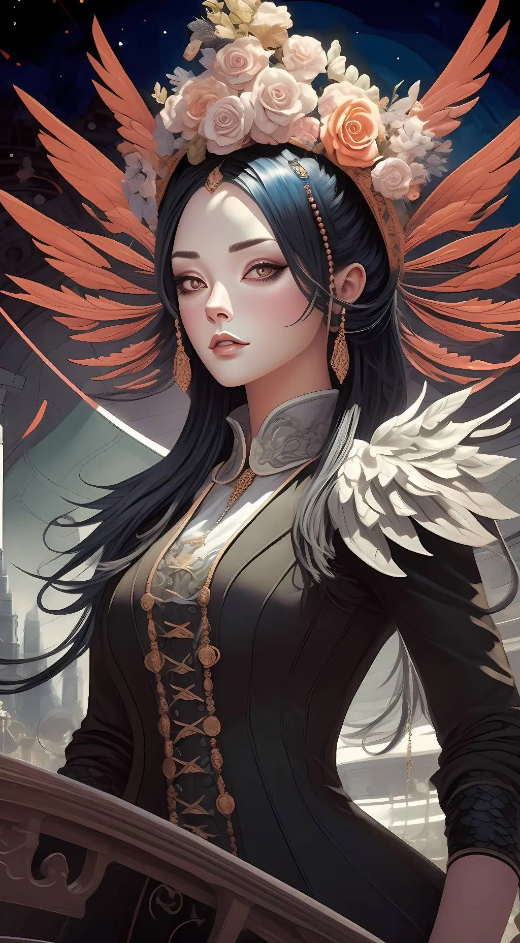 ai character: lily  background