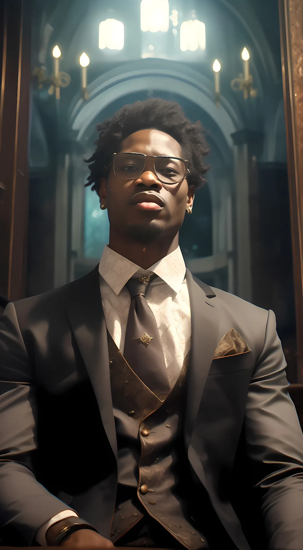ai character: Genesis  background