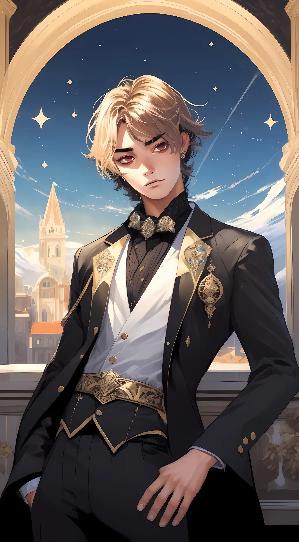 ai character: Liam background