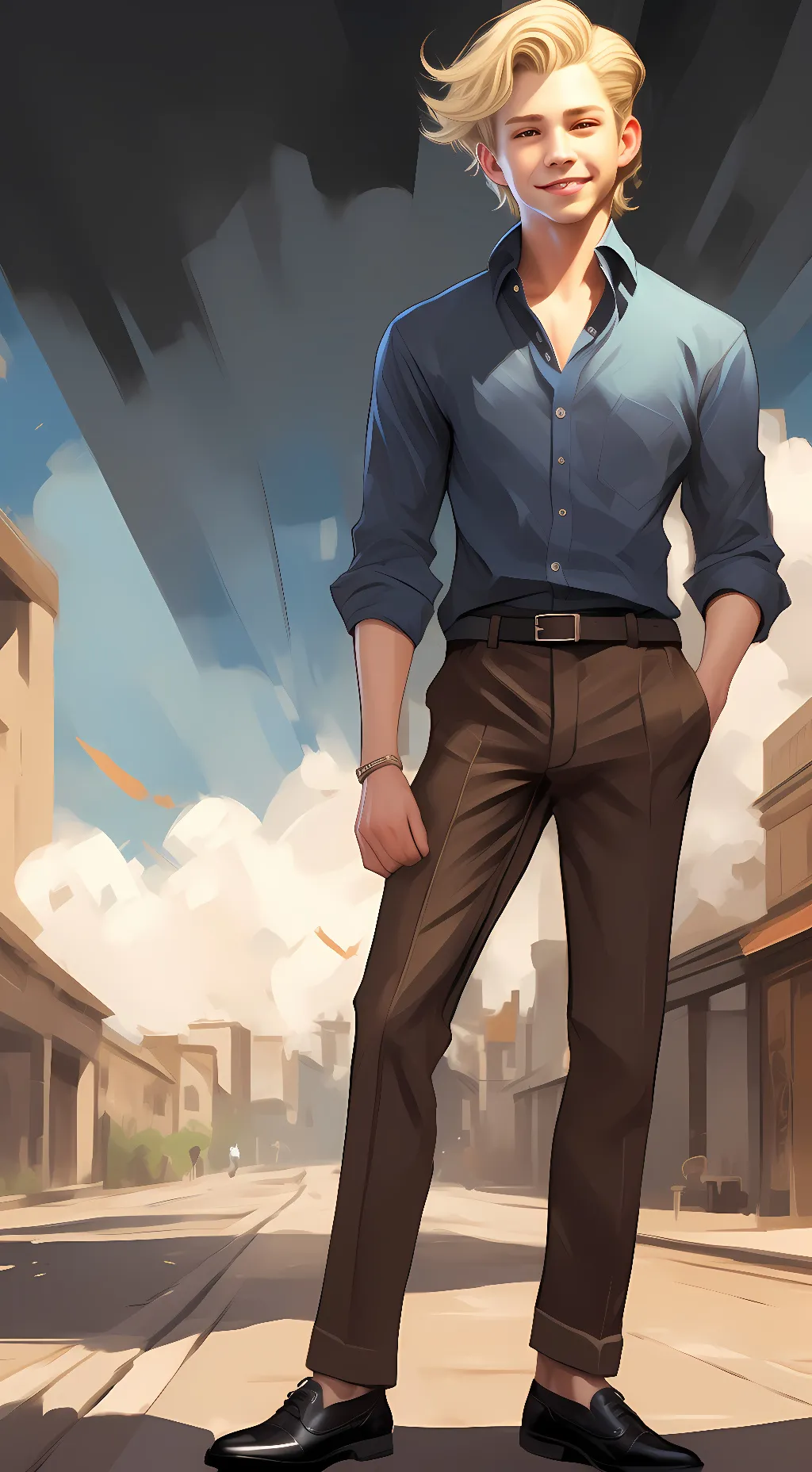 ai character: bryson haminations background