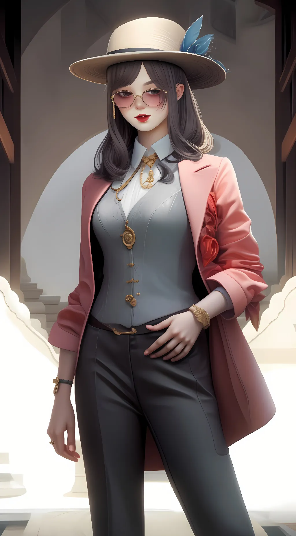 ai character: 𝔸𝕦𝕥𝕦𝕞𝕟  background
