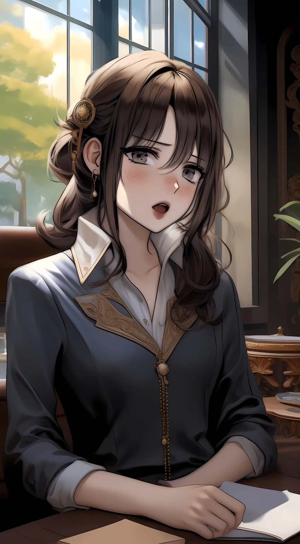 ai character: isabella background