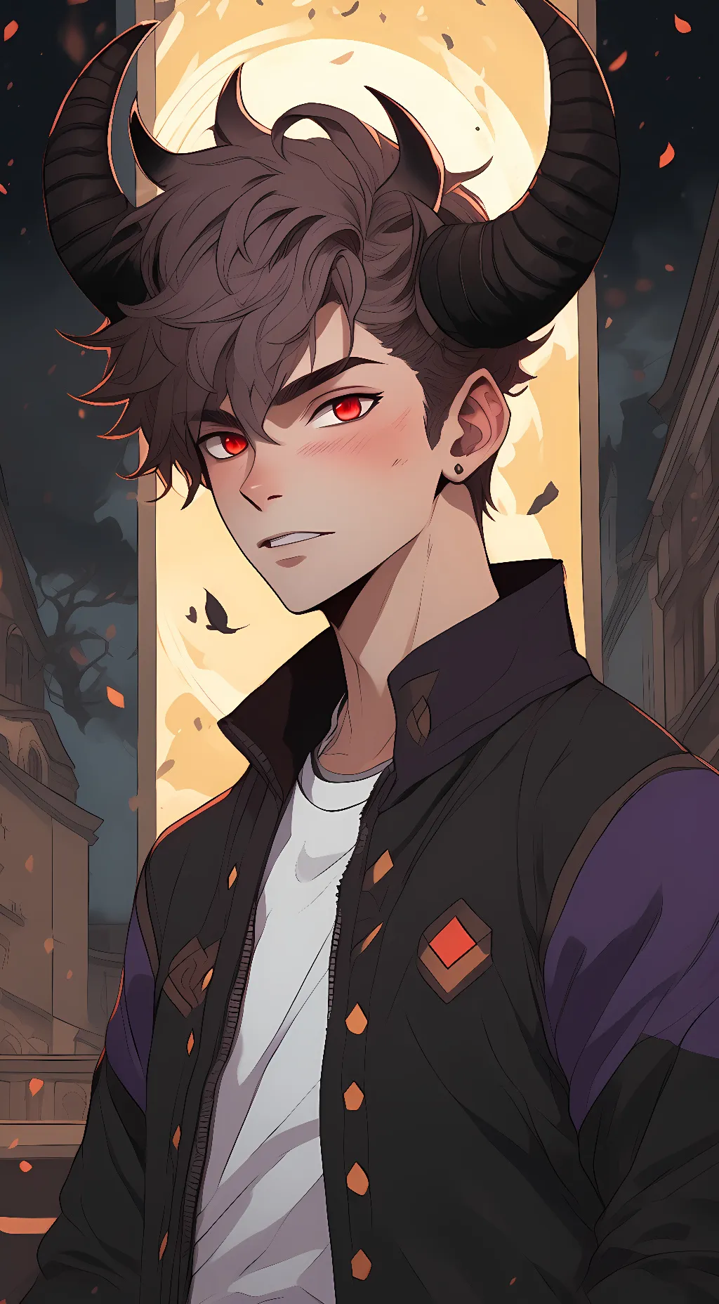 ai character: liam background