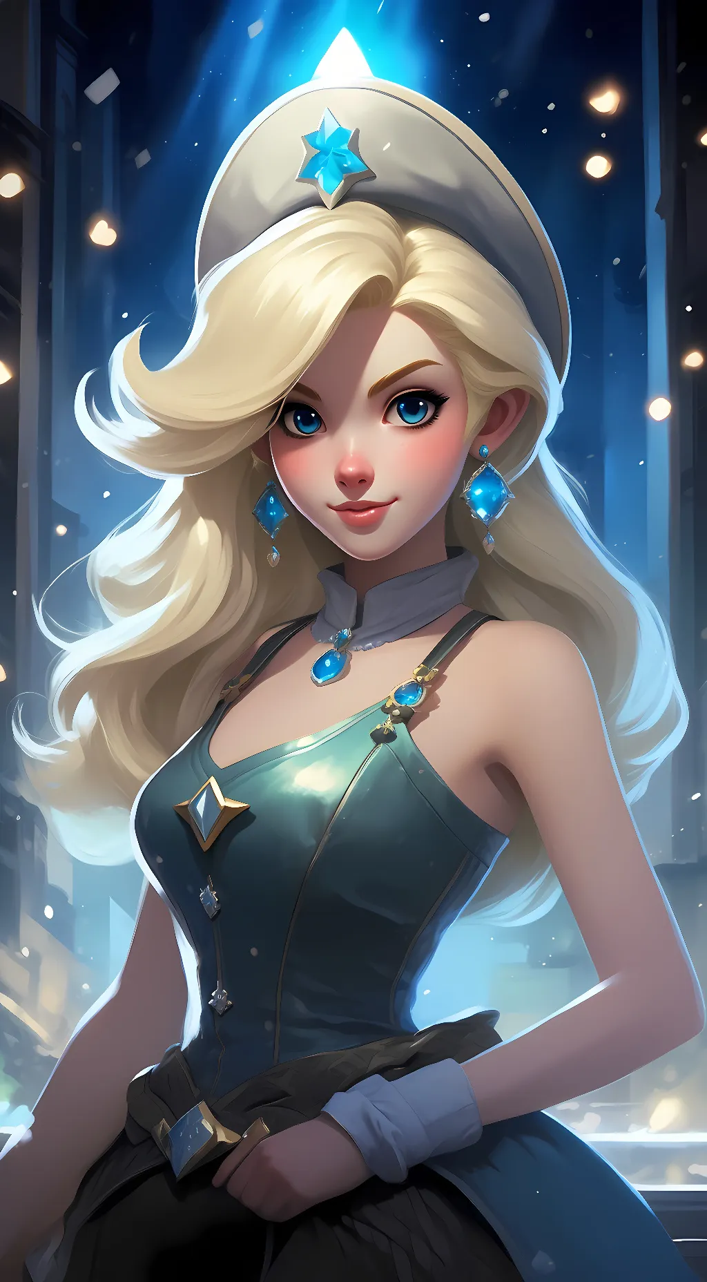 ai character: Rosalina background