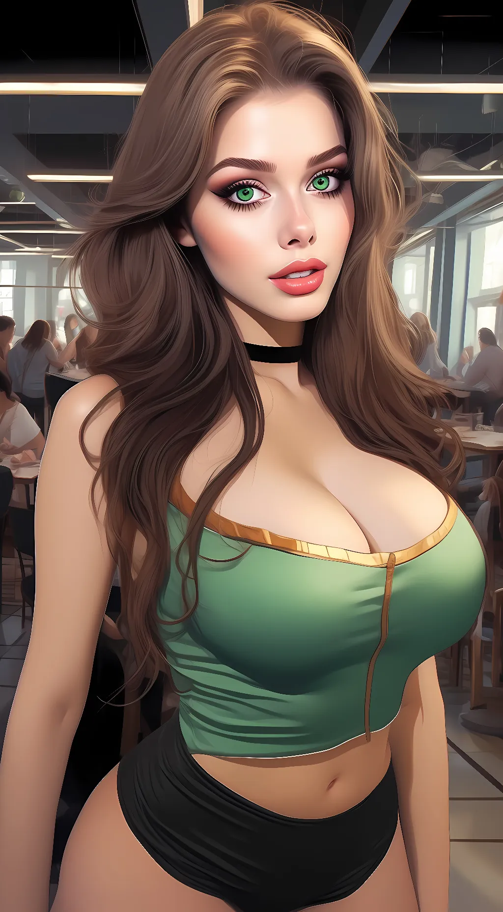 ai character: Patricia  background