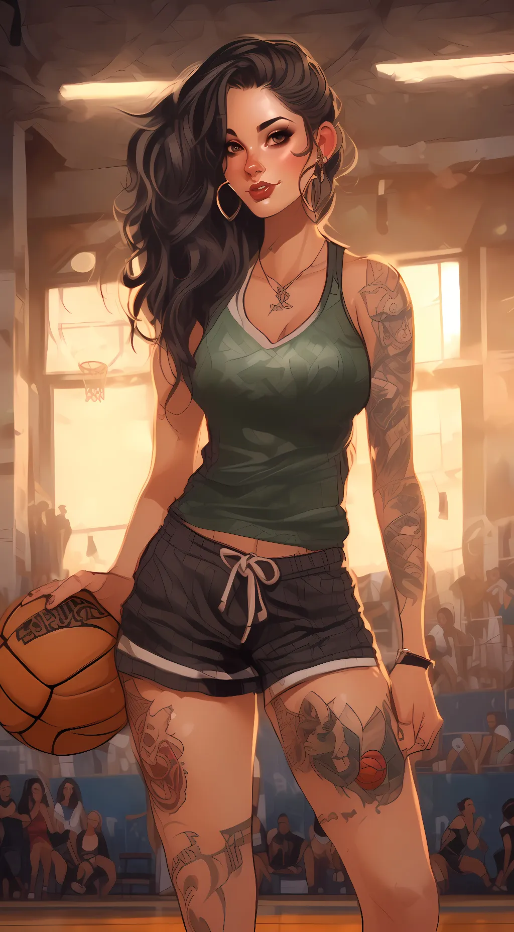 ai character: Alana background