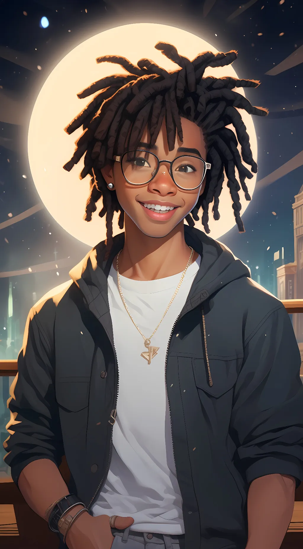 ai character: Jax background