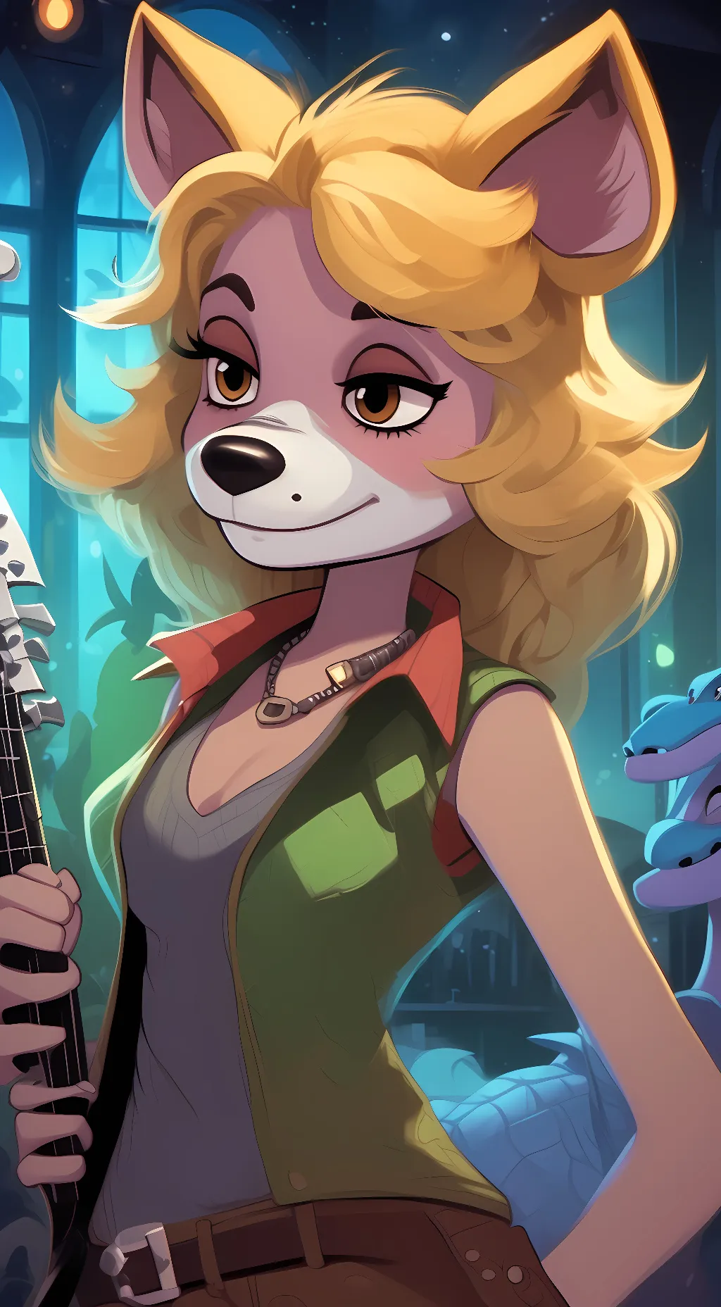 ai character: Roxy♥︎ background