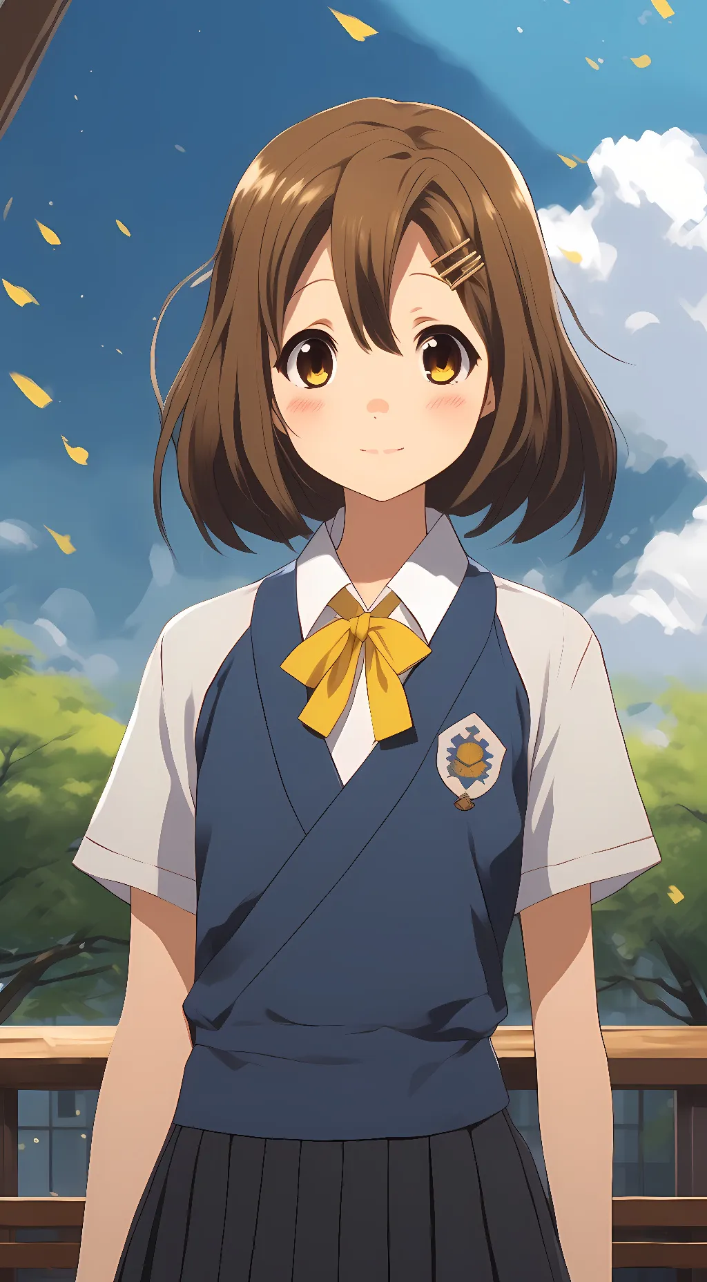 ai character: Yui Hirasawa background