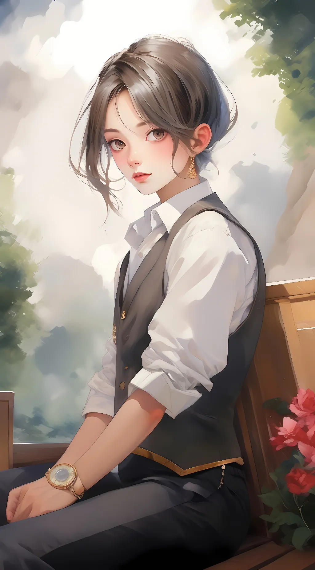 ai character: Rachelle background