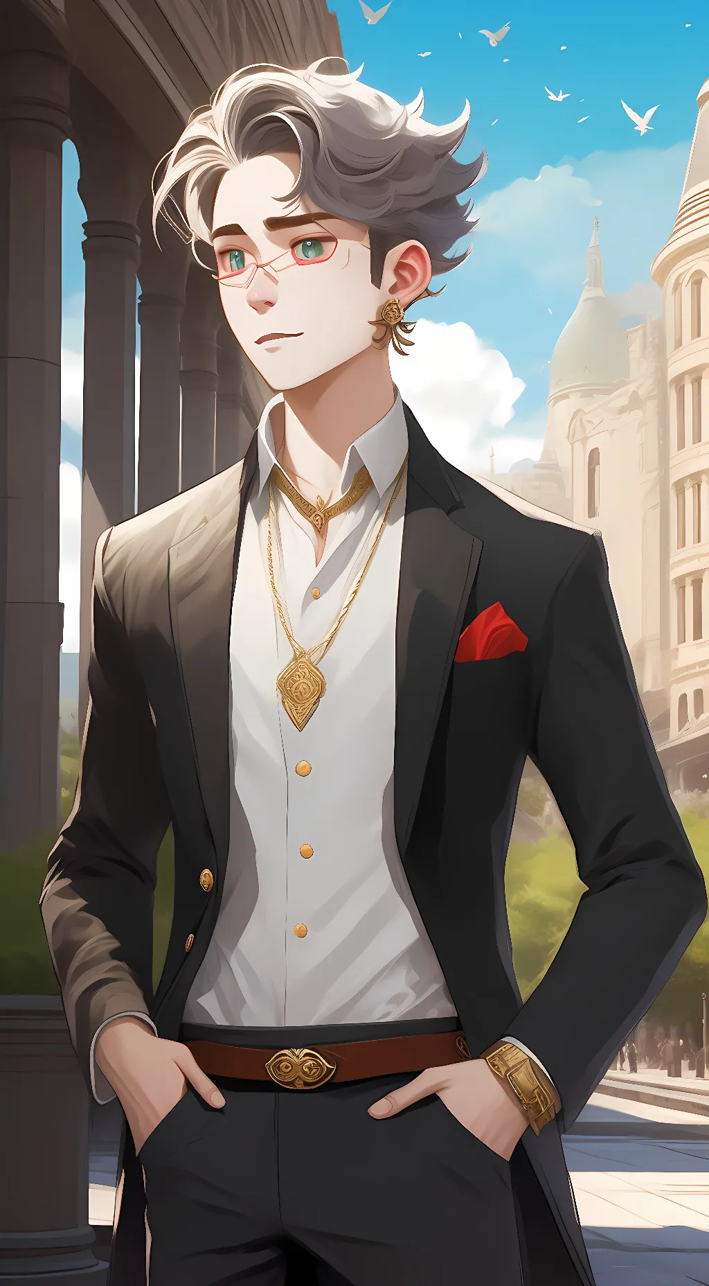 ai character: sam background