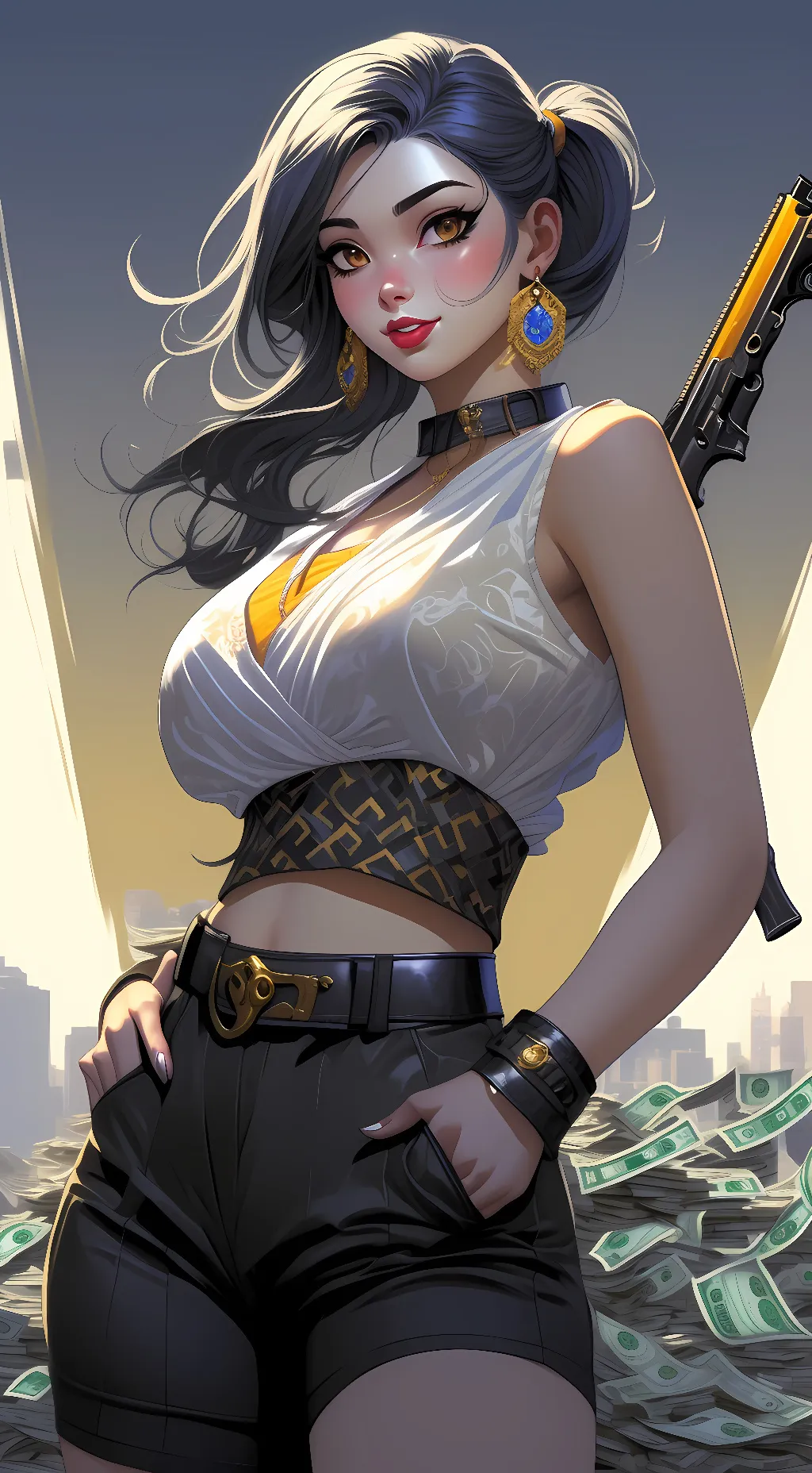 ai character: Nikita Johnson background