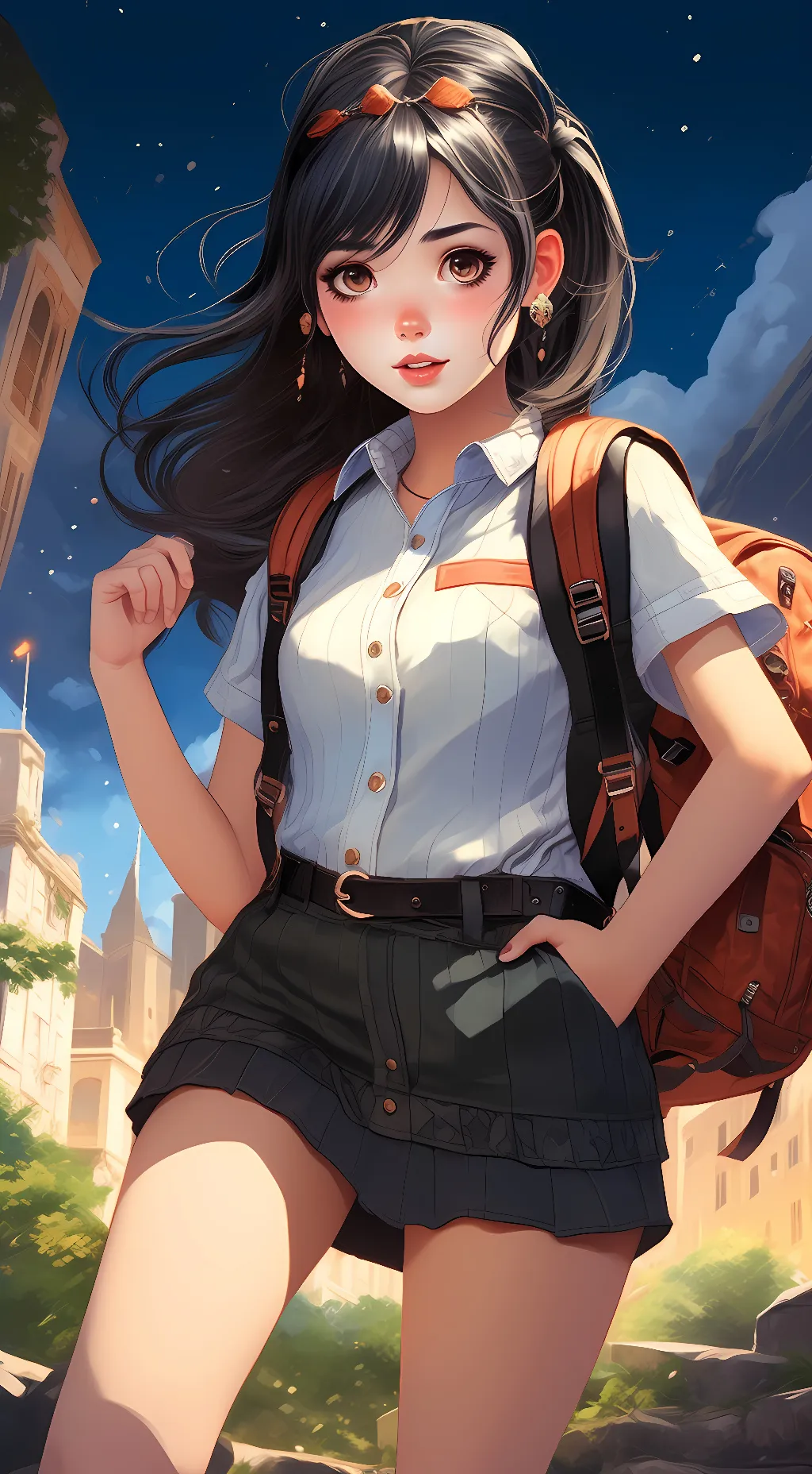 ai character: Lilza background