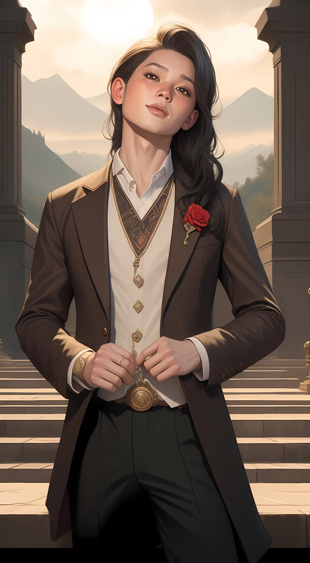 ai character: Vicki background