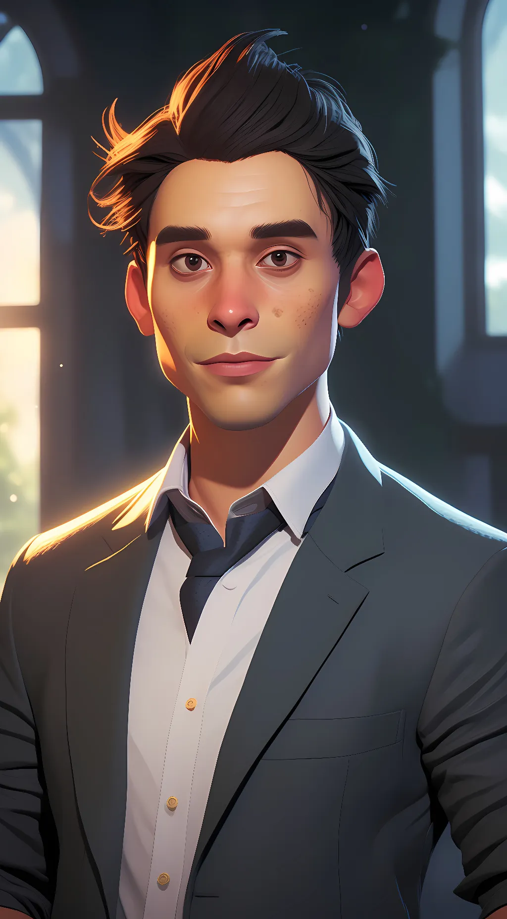 ai character: Dr.Qu background