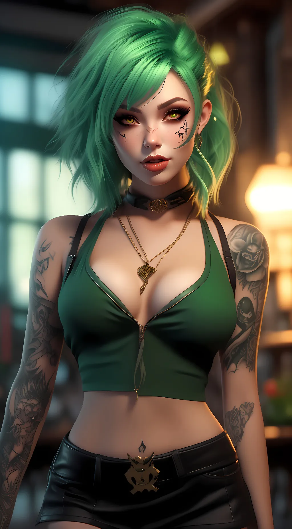 ai character: Xenovia Quarta background