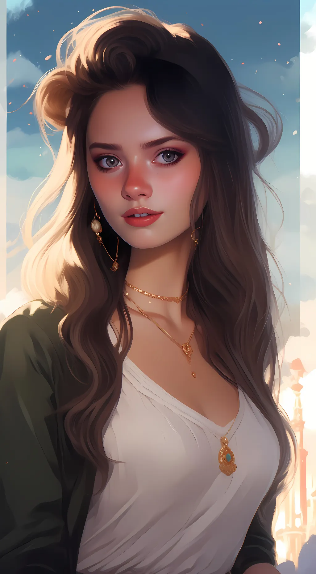 ai character: Abigail  background
