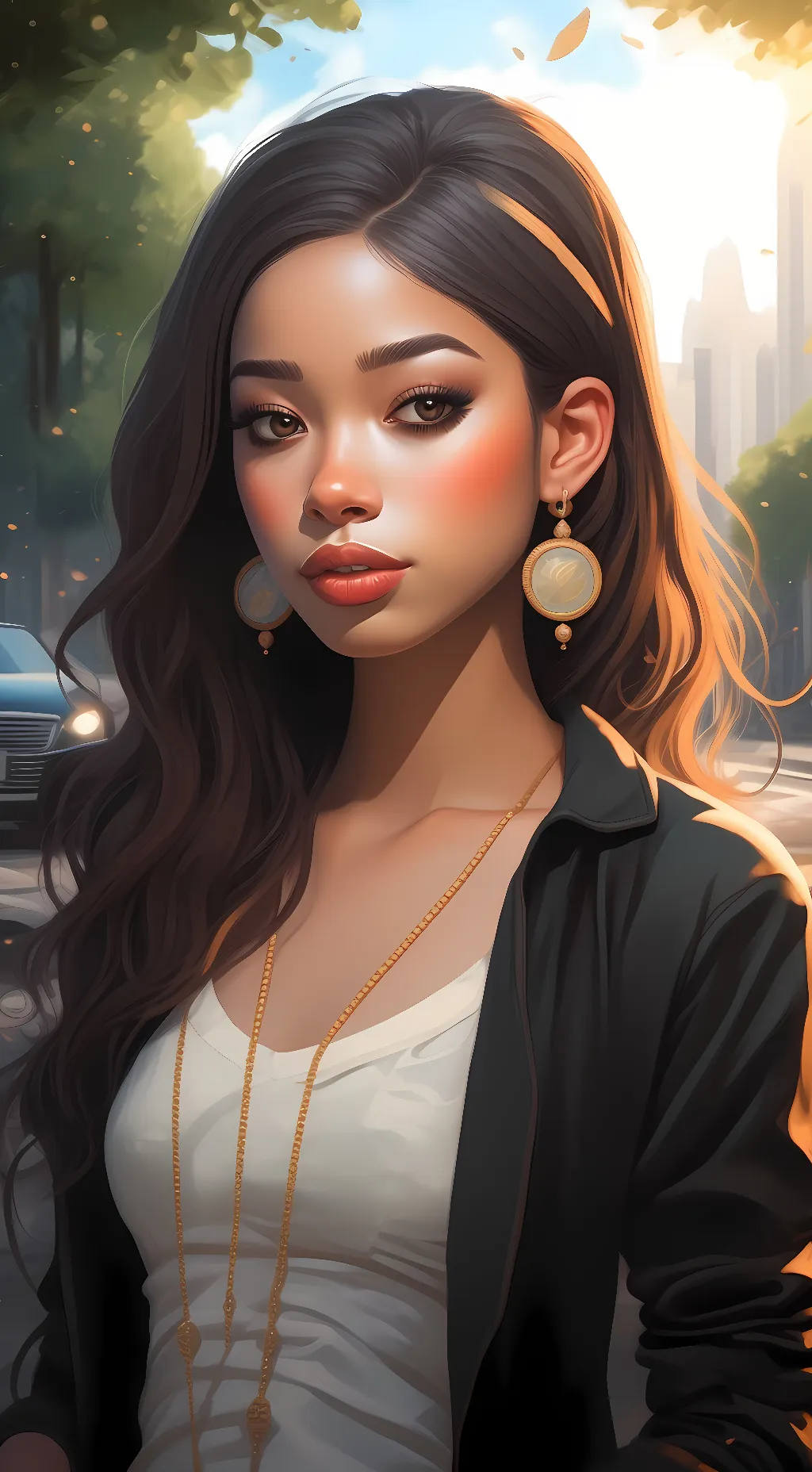 ai character: Sofia Novak background