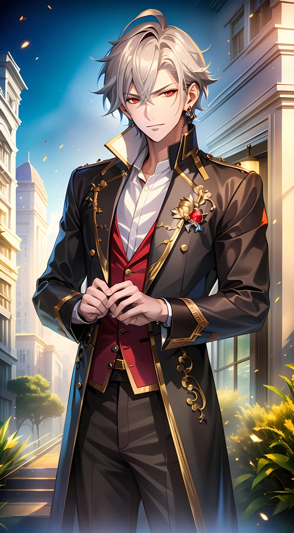 ai character: Samuel lott background