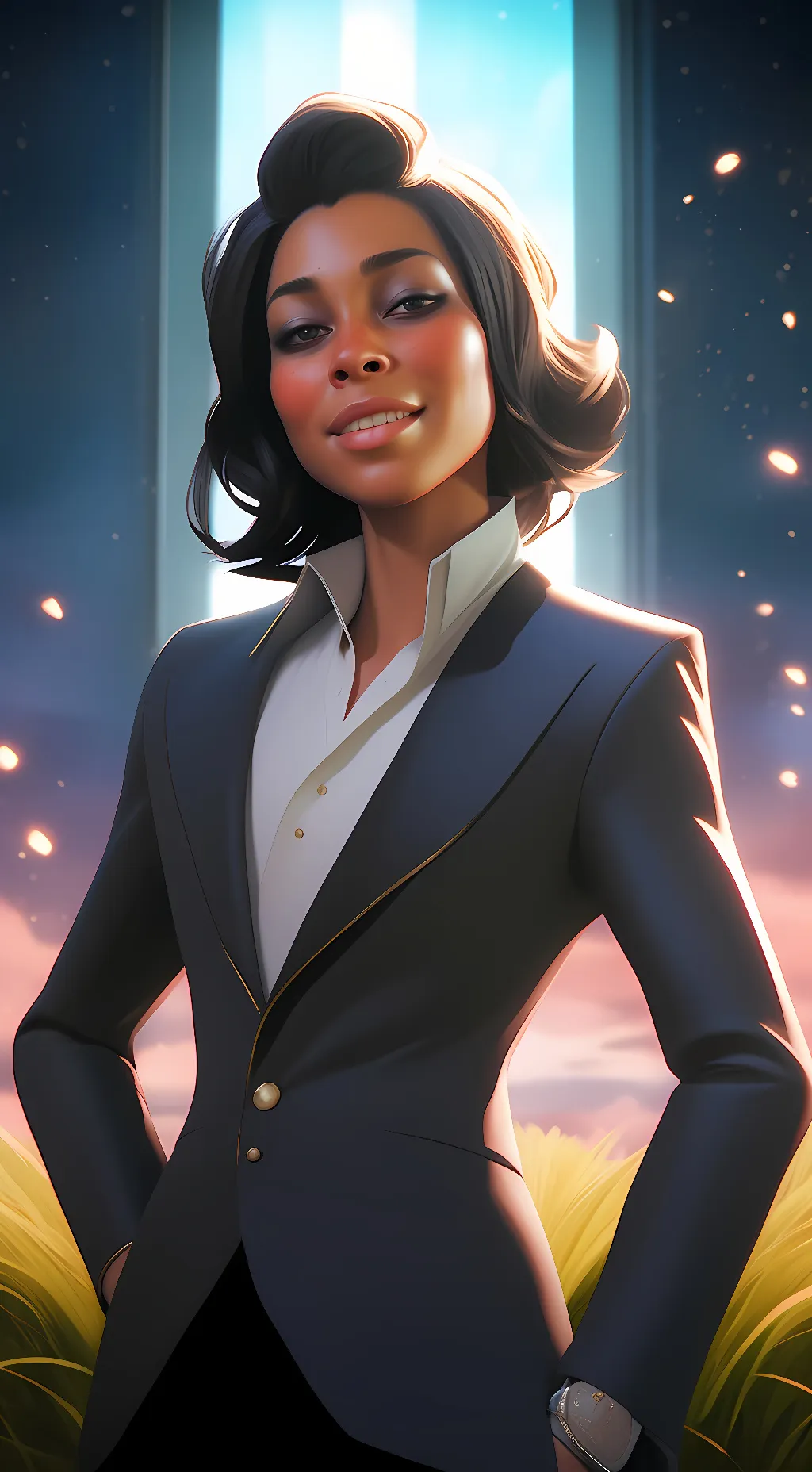 ai character: mya background