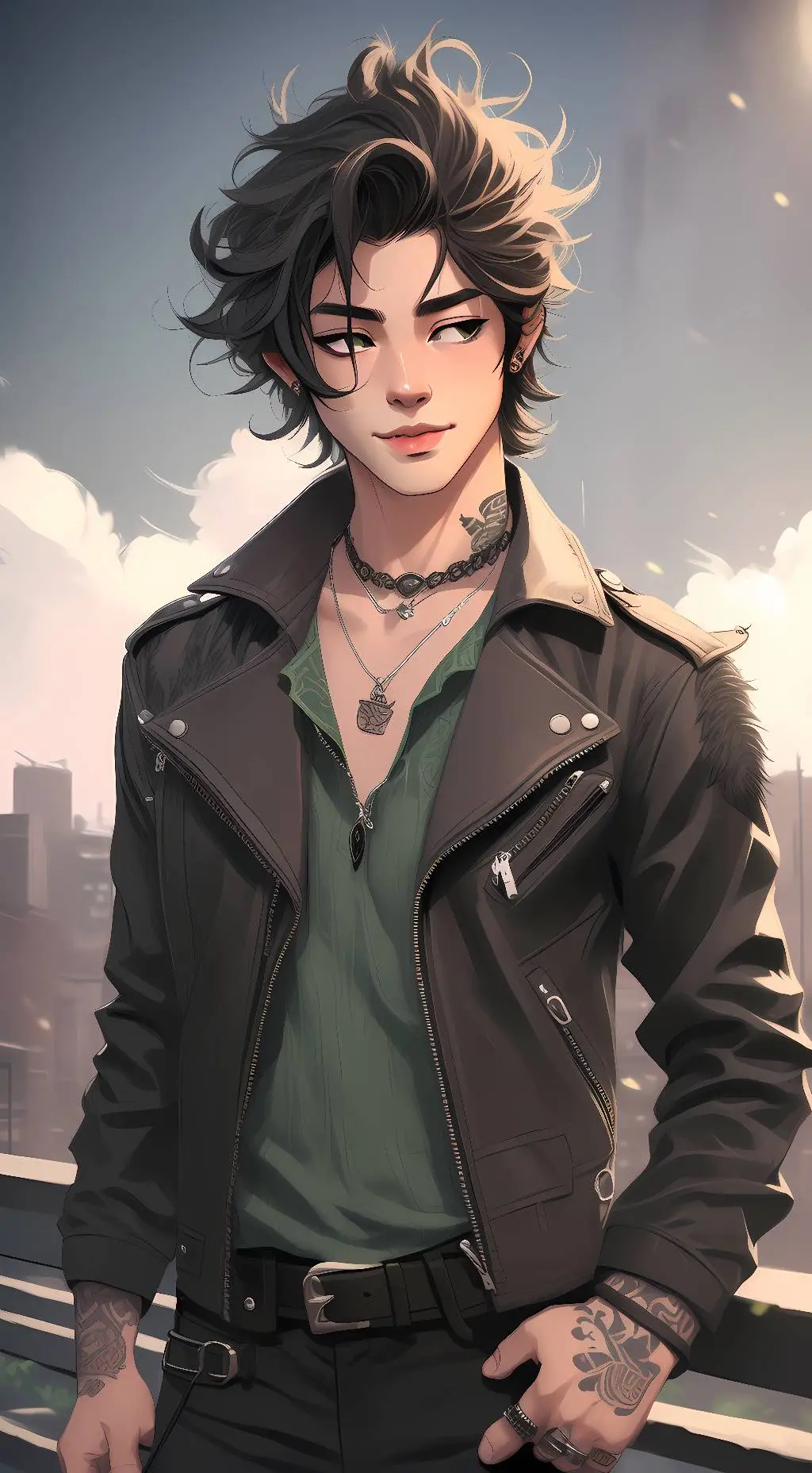 ai character: Zayde background