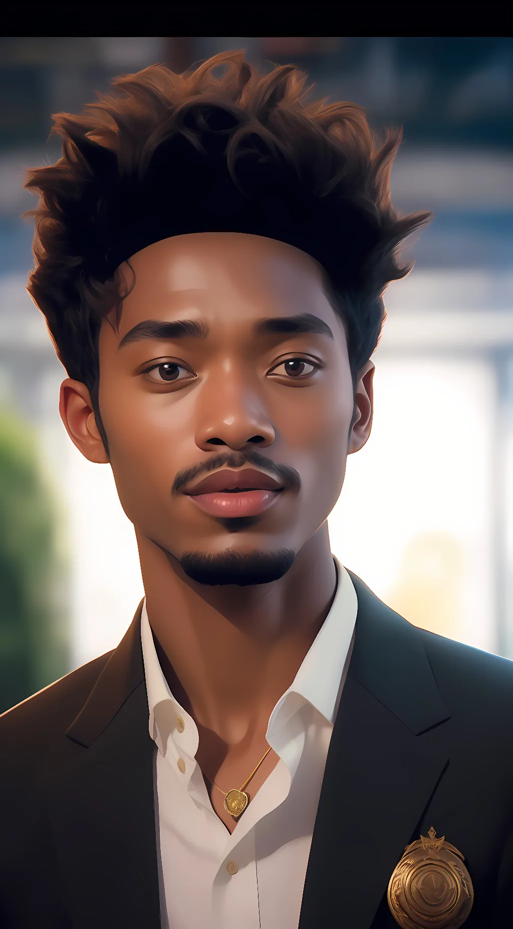 ai character: Queniece background