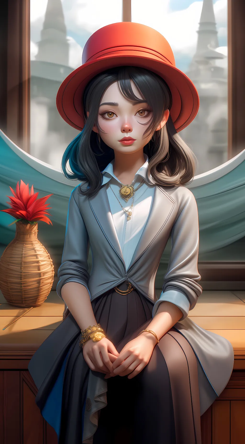 ai character: mia background